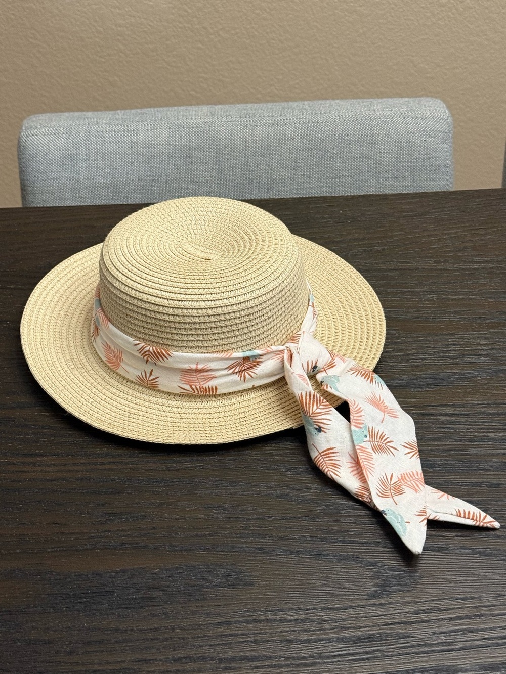 NWT Gingersnaps Havana Hat | Kids Adjustable Sun Hat | Linen Blend